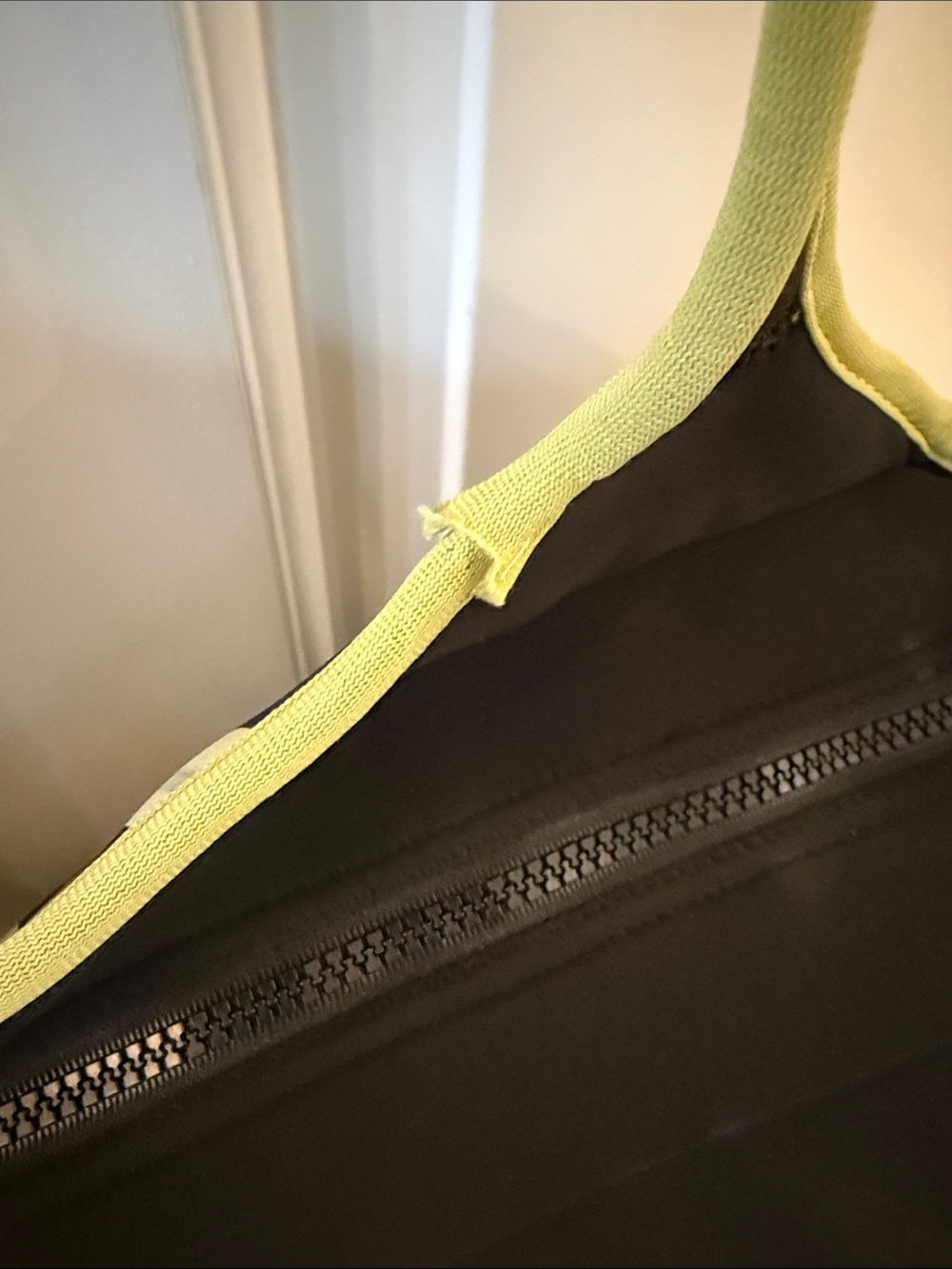 Mackenzie-Childs Courtly Check Neoprene Tote Bag - Picture 4 of 6